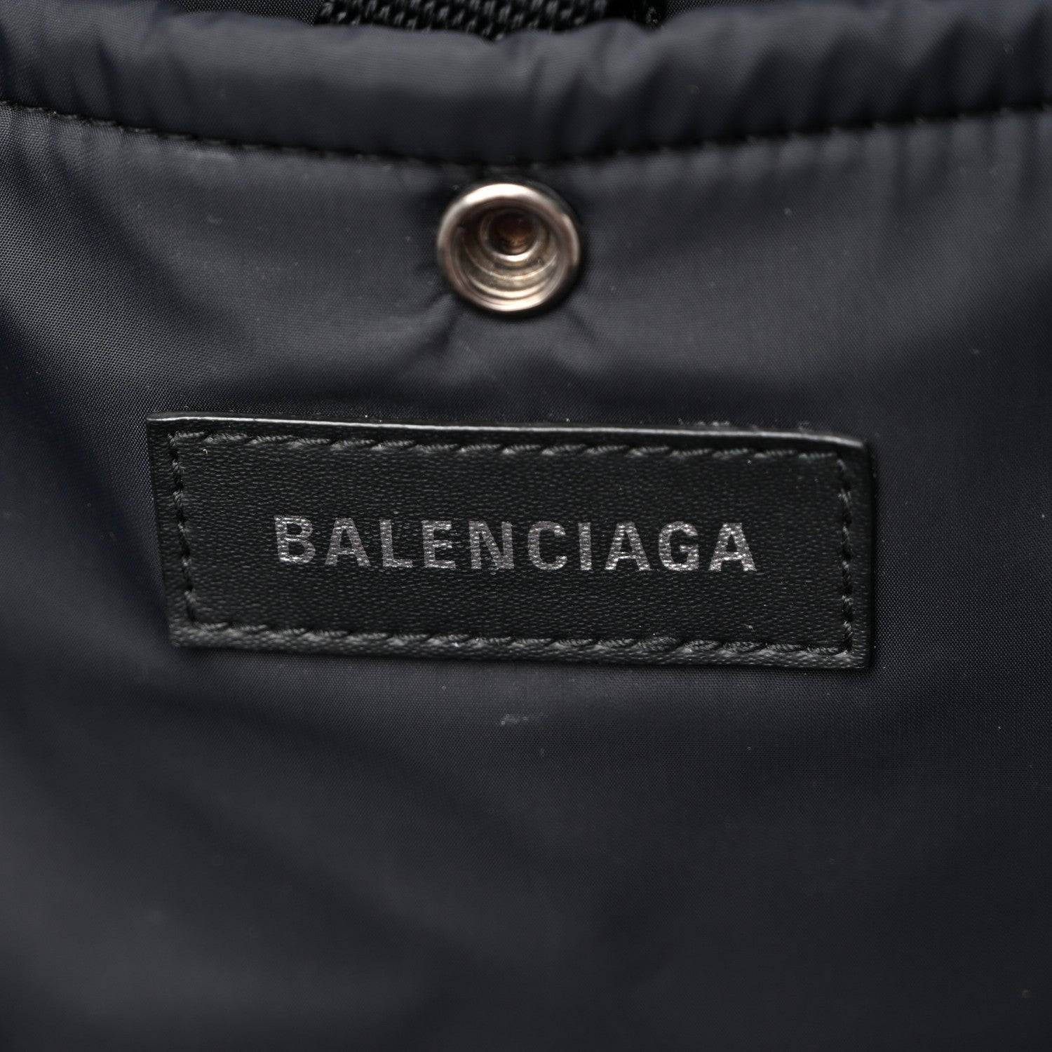 Balenciaga Nylon Logo Embroidered Medium Army Multicarry Backpack Black 6 of 10