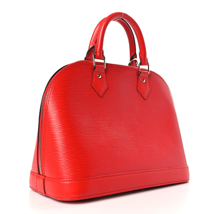 Louis Vuitton Epi Alma PM Coquelicot 3 of 9