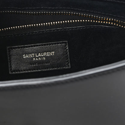 Saint Laurent Smooth Calfskin Le 5 A 7 Hobo Black 6 of 10