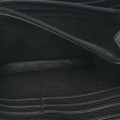 Gucci Pebbled Calfskin Large Soho Continental Wallet Black 6 of 9