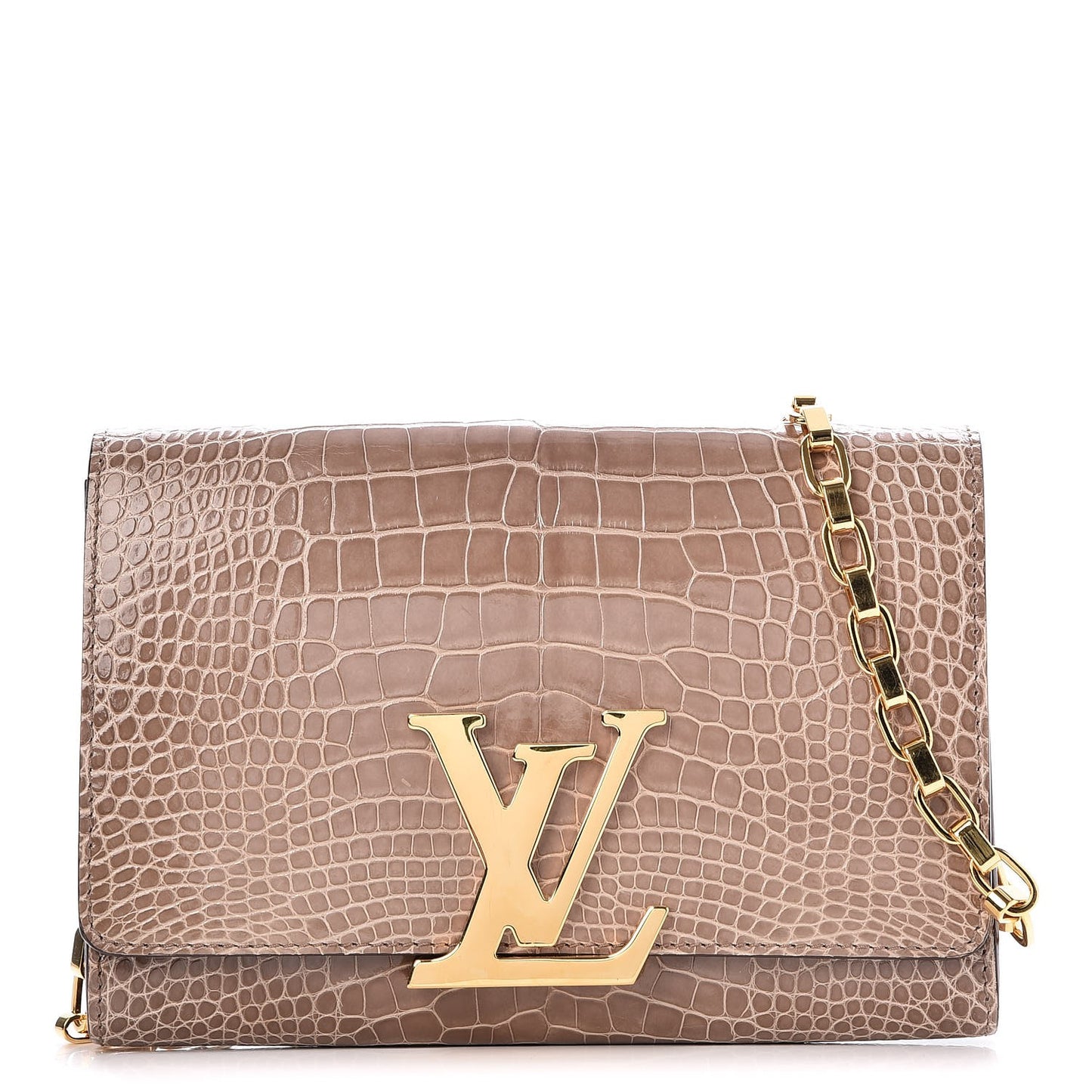 Alligator Chain Louise GM Taupe