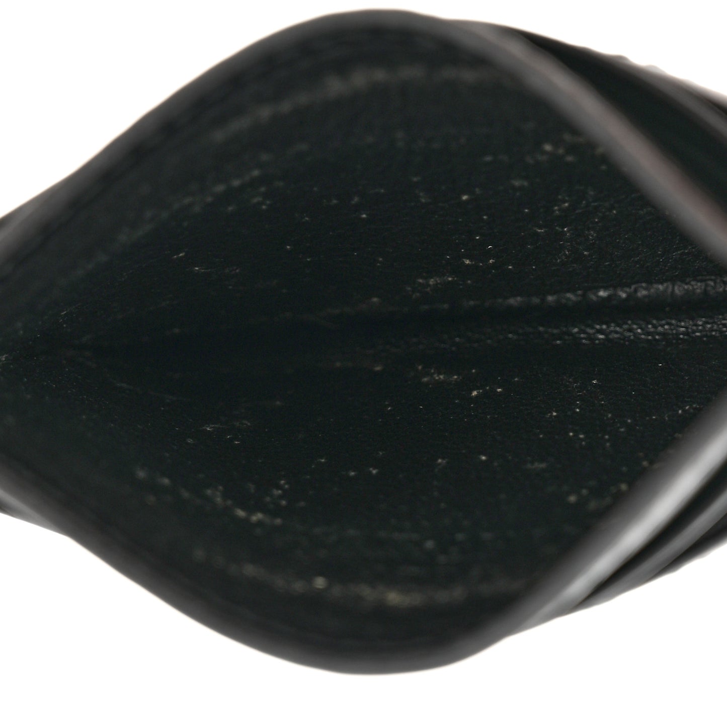 Calfskin Matelasse GG Marmont Card Holder Black