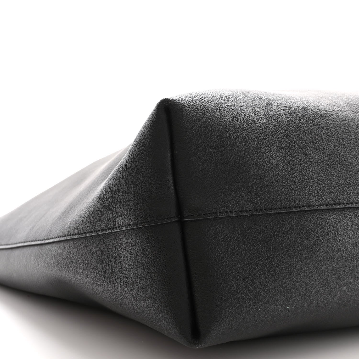 Saint Laurent Calfskin Large Shopping Tote Black 11 of 18