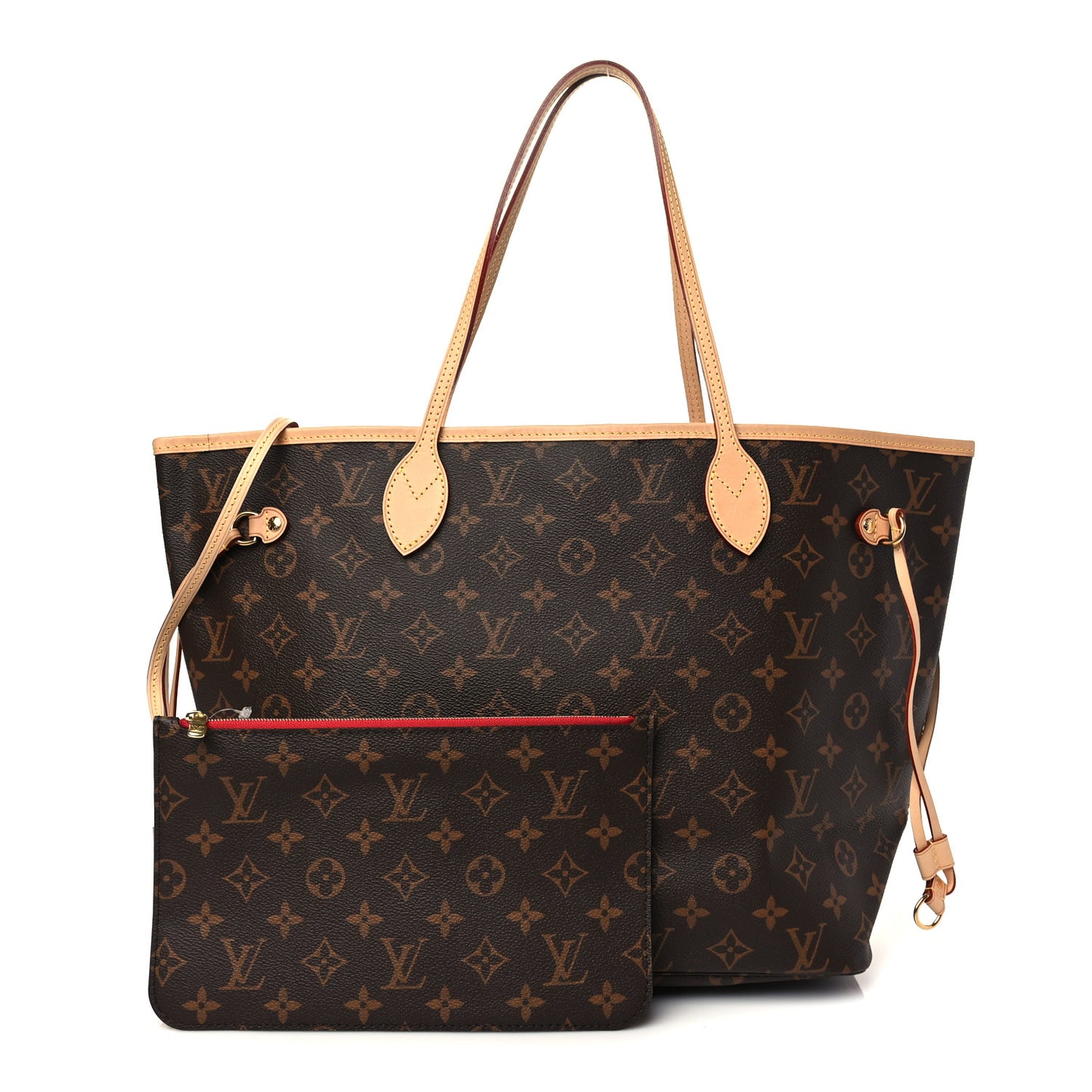 Monogram Neo Neverfull MM Cherry