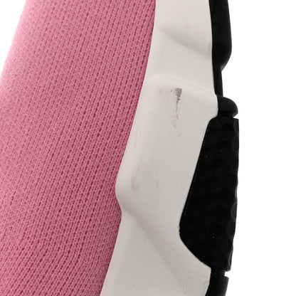 Balenciaga Neoprene Knit Womens Speed Sneakers 37 Pink White Black 10 of 10
