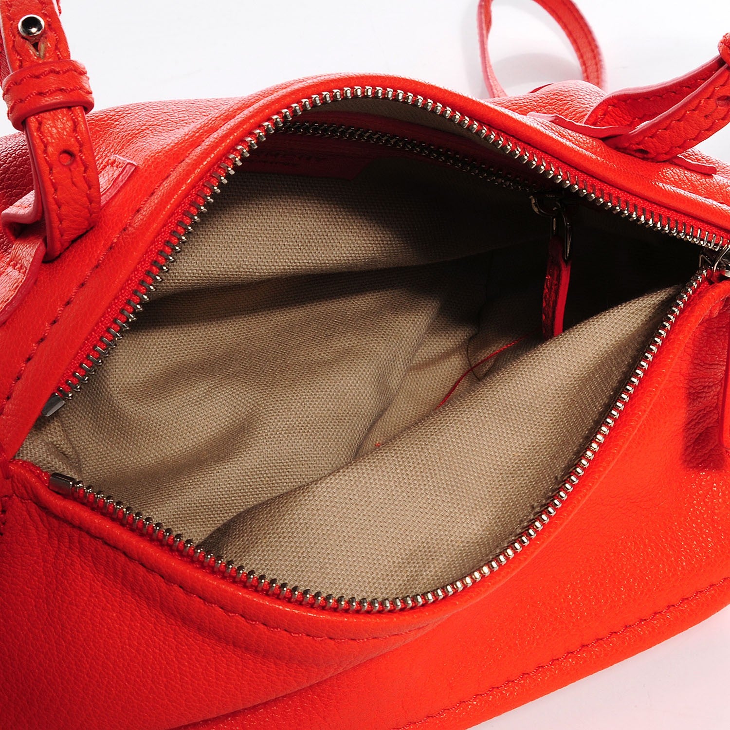 Givenchy Sugar Goatskin Mini Pandora Bright Orange 5 of 8