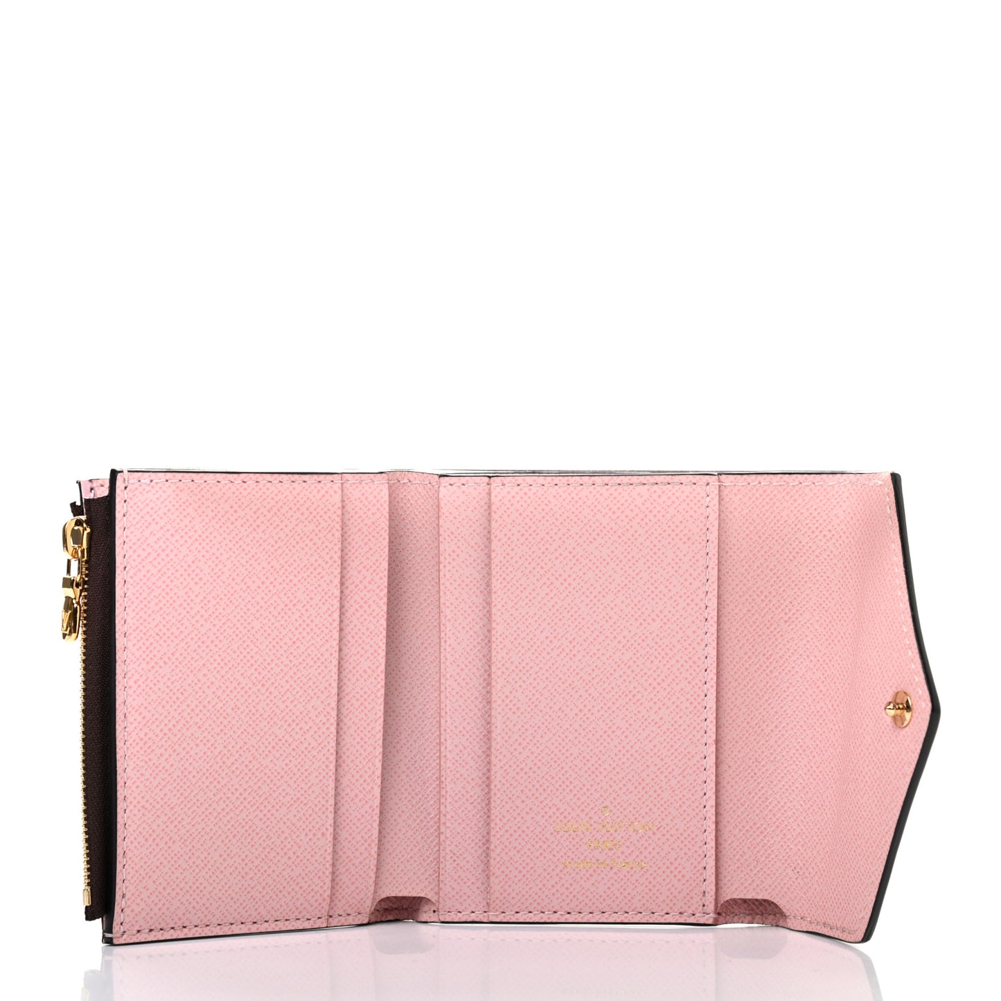 Monogram Zoe Wallet Rose Ballerine