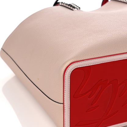 Christian Louboutin Calfskin Spikes East West Cabata Tote Ballerina 10 of 14