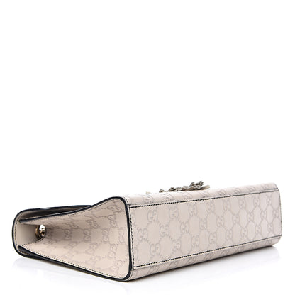 Gucci Guccissima Signature Medium Emily Chain Shoulder Bag Mystic White 4 of 17