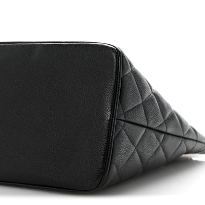 Chanel Caviar Quilted Medallion Tote Black 10 of 13