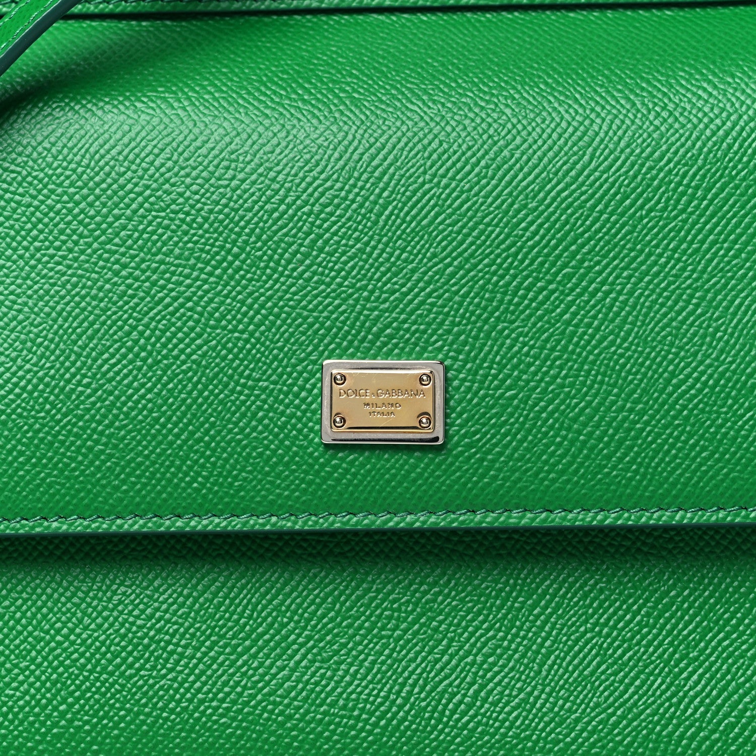 Dolce & Gabbana Dauphine Small Miss Sicily Satchel Green 7 of 10
