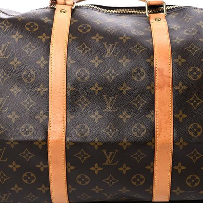 Louis Vuitton Monogram Keepall Bandouliere 60 17 of 30