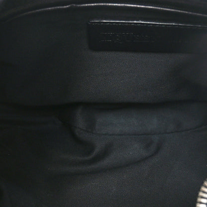 Alexander McQueen Silk De Manta Naive Pagan Print Clutch Black White 5 of 10