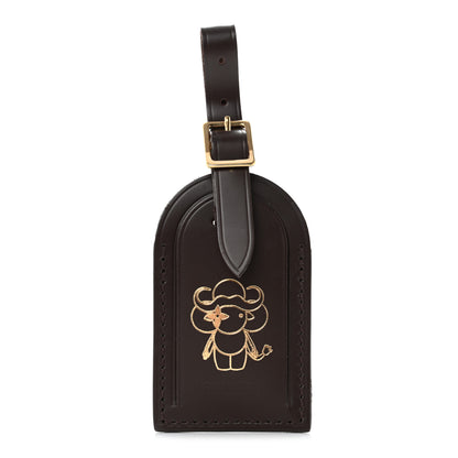 Louis Vuitton Calfskin Year of the Ox Vivienne Luggage Tag Ebene 1 of 4