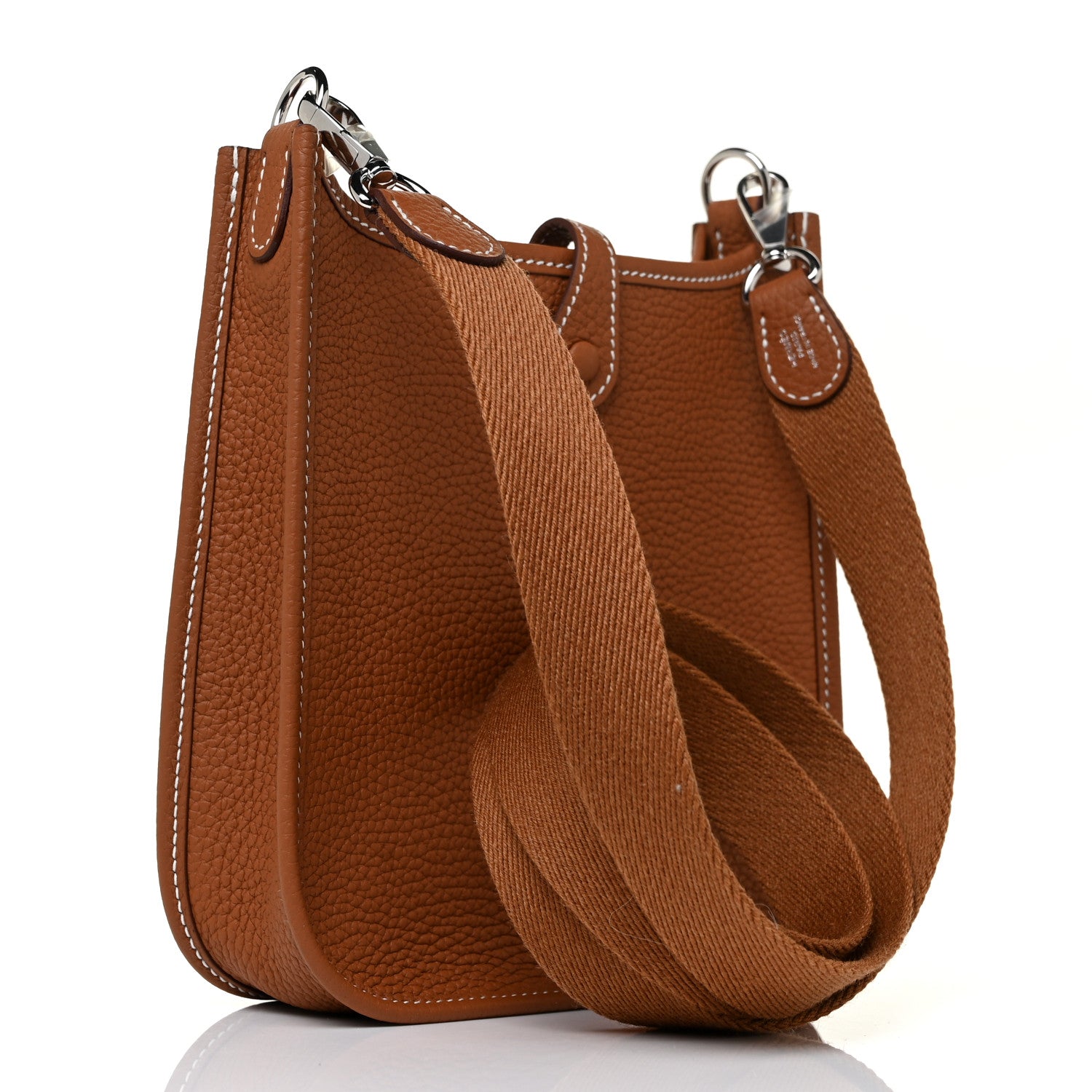 Hermes Taurillon Clemence Evelyne TPM Gold 2 of 10