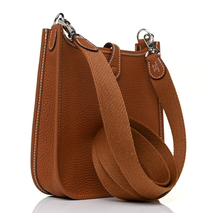 Hermes Taurillon Clemence Evelyne TPM Gold 2 of 10