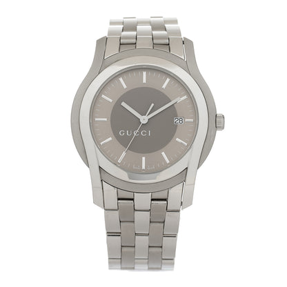 Gucci Stainless Steel 38mm 5500XL Quartz Watch Grey 1 of 4