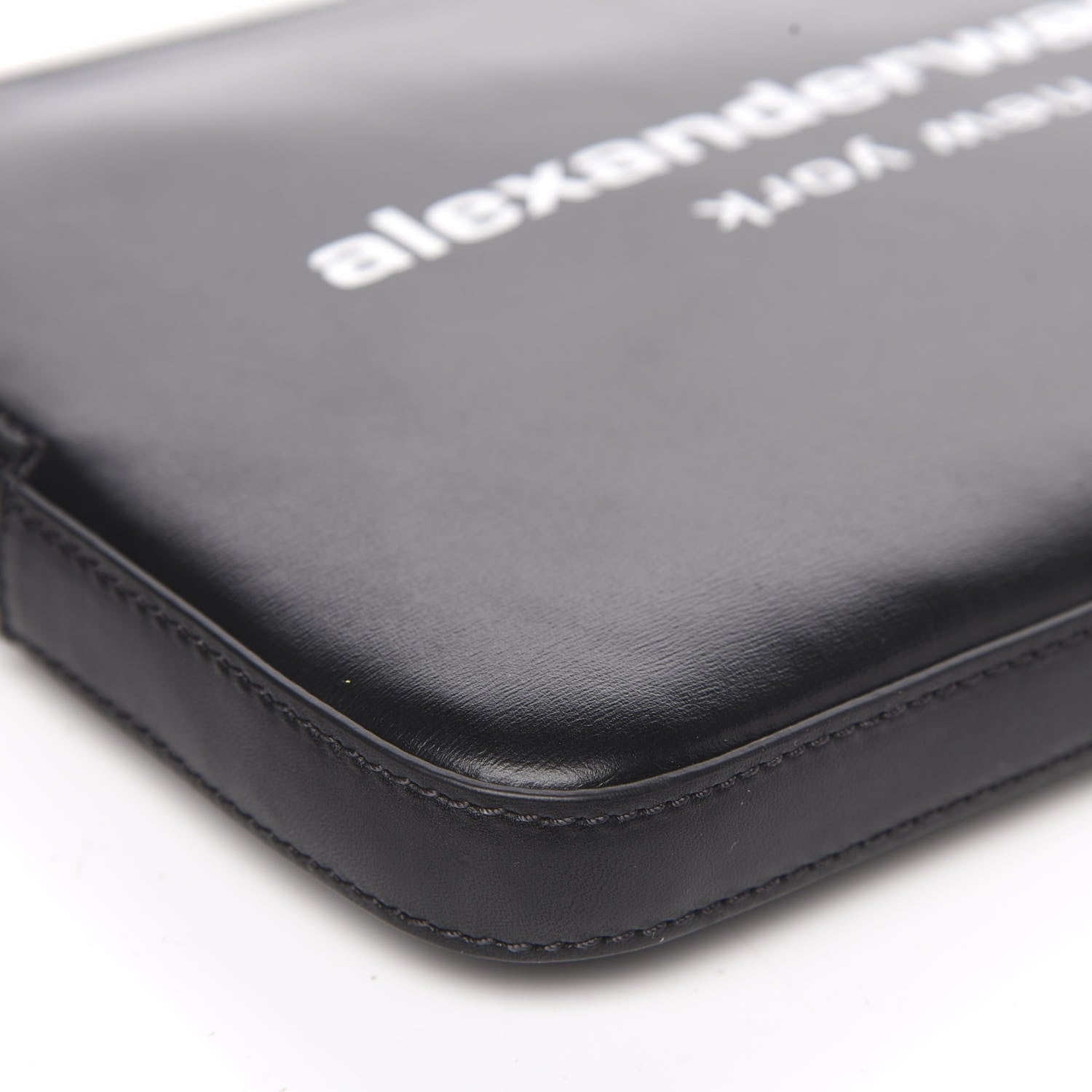 Alexander Wang Grained Calfskin Scout Clutch Black 9 of 10