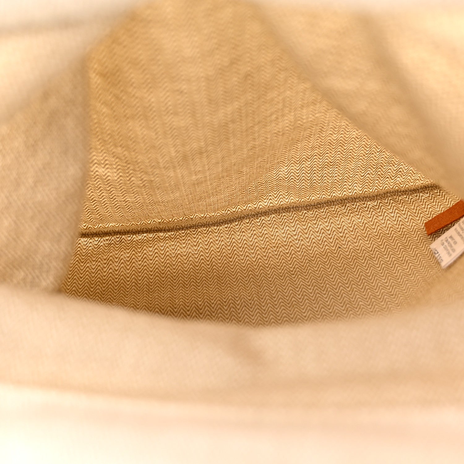 Hermes Canvas Swift Aline Grooming Bag Gold 5 of 10