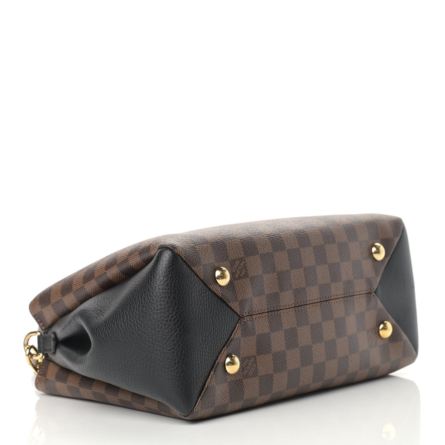 Louis Vuitton Damier Ebene Cuir Taurillon Brittany Black 4 of 9