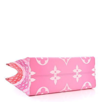 Louis Vuitton Monogram Escale Onthego GM Rouge 4 of 13
