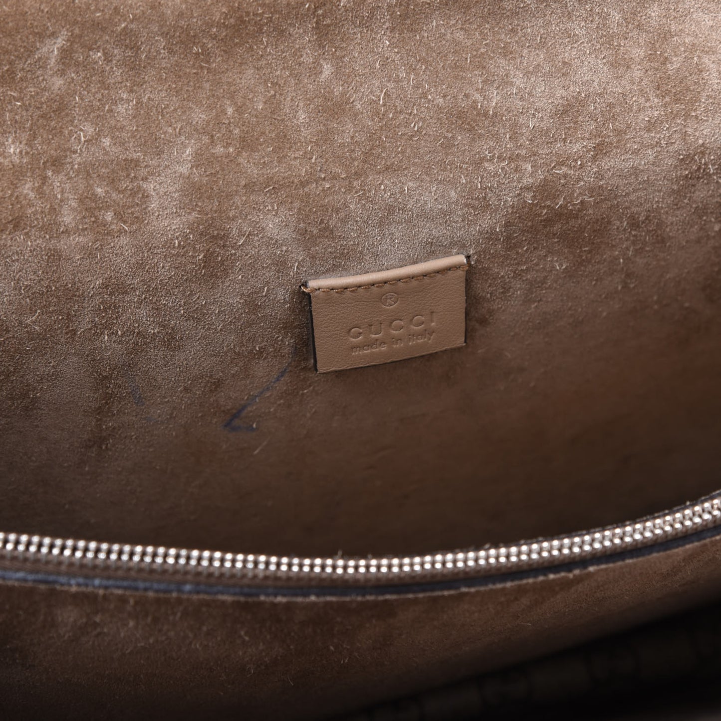 GG Supreme Monogram Medium Dionysus Shoulder Bag Taupe