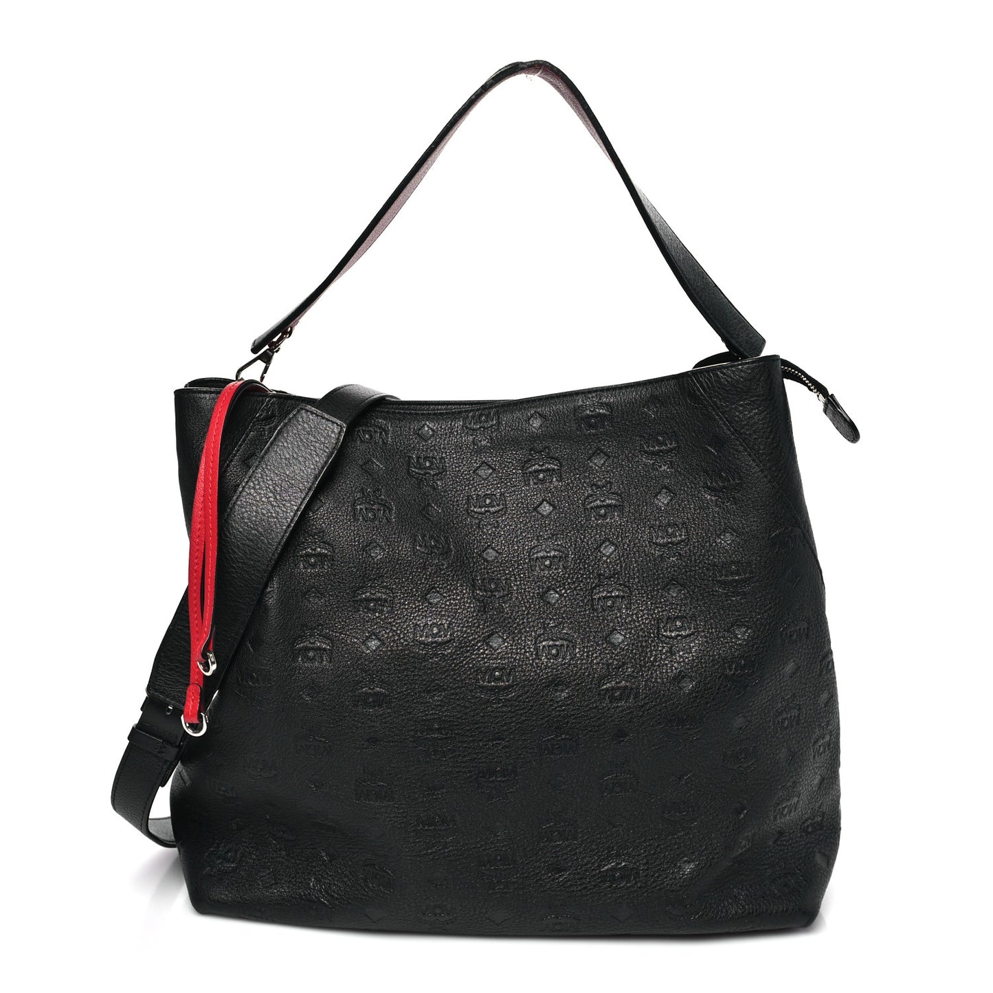 Calfskin Ottomar Large Klara Hobo Black