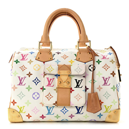 Louis Vuitton Monogram Multicolor Speedy 30 White 1 of 9