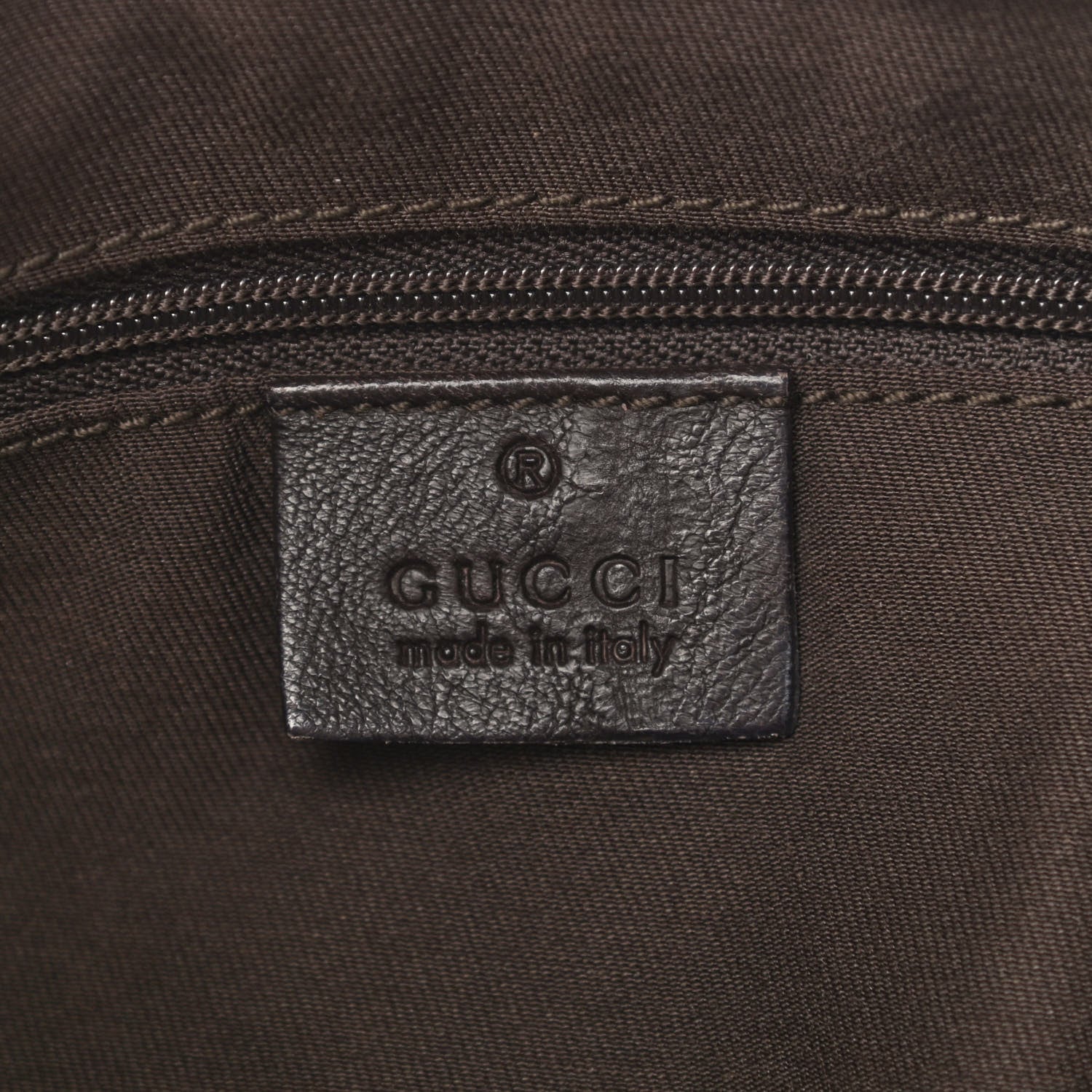 Gucci Monogram Large D Gold Hobo Dark Brown 6 of 11