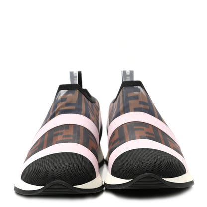 Fendi Technical Mesh FF Sneakers 39 Tobacco Pink 2 of 8