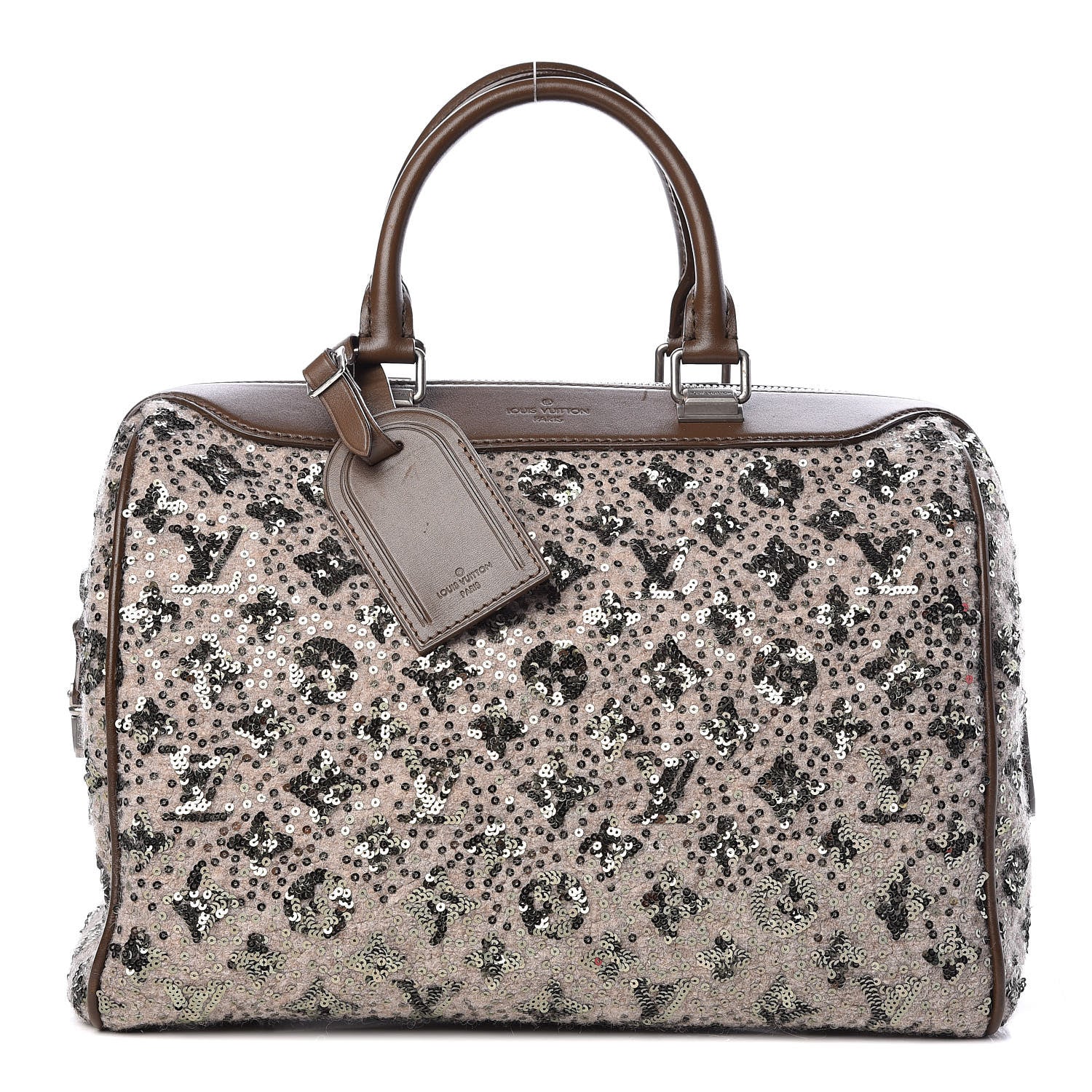 Louis Vuitton Sequin Monogram Sunshine Express Speedy Kaki 1 of 18