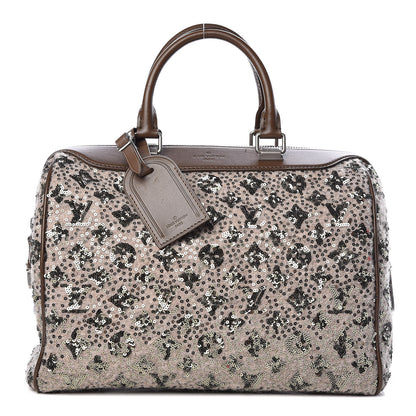 Louis Vuitton Sequin Monogram Sunshine Express Speedy Kaki 1 of 18