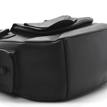 Christian Dior Grained Calfskin Maxi Gallop Backpack Black 9 of 12