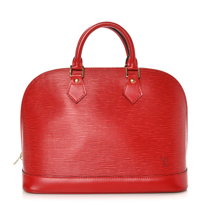 Louis Vuitton Epi Alma PM Castillan Red 1 of 8