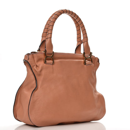 Chloe Calfskin Small Marcie Satchel Pink 3 of 8