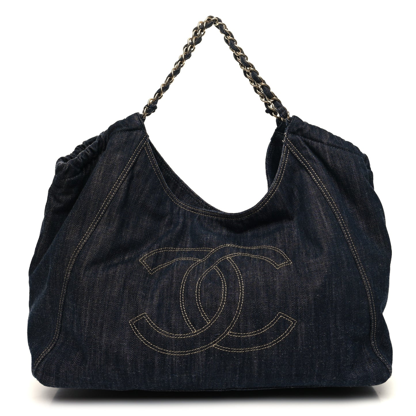 Denim XL Coco Cabas Tote Blue