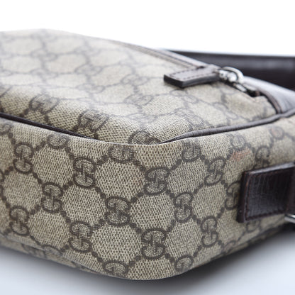 Gucci GG Plus Monogram Shoulder Bag Dark Brown 12 of 17