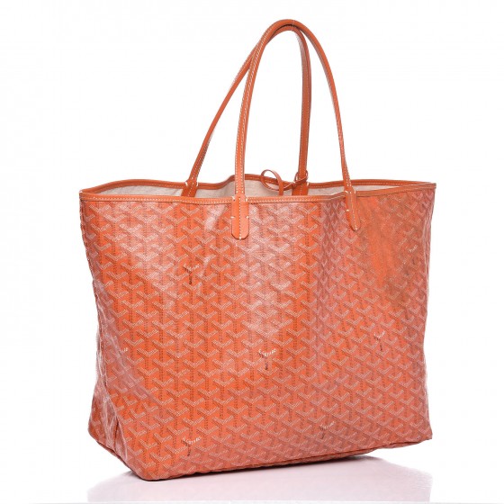 Goyard Goyardine Saint Louis GM Orange 4 of 19