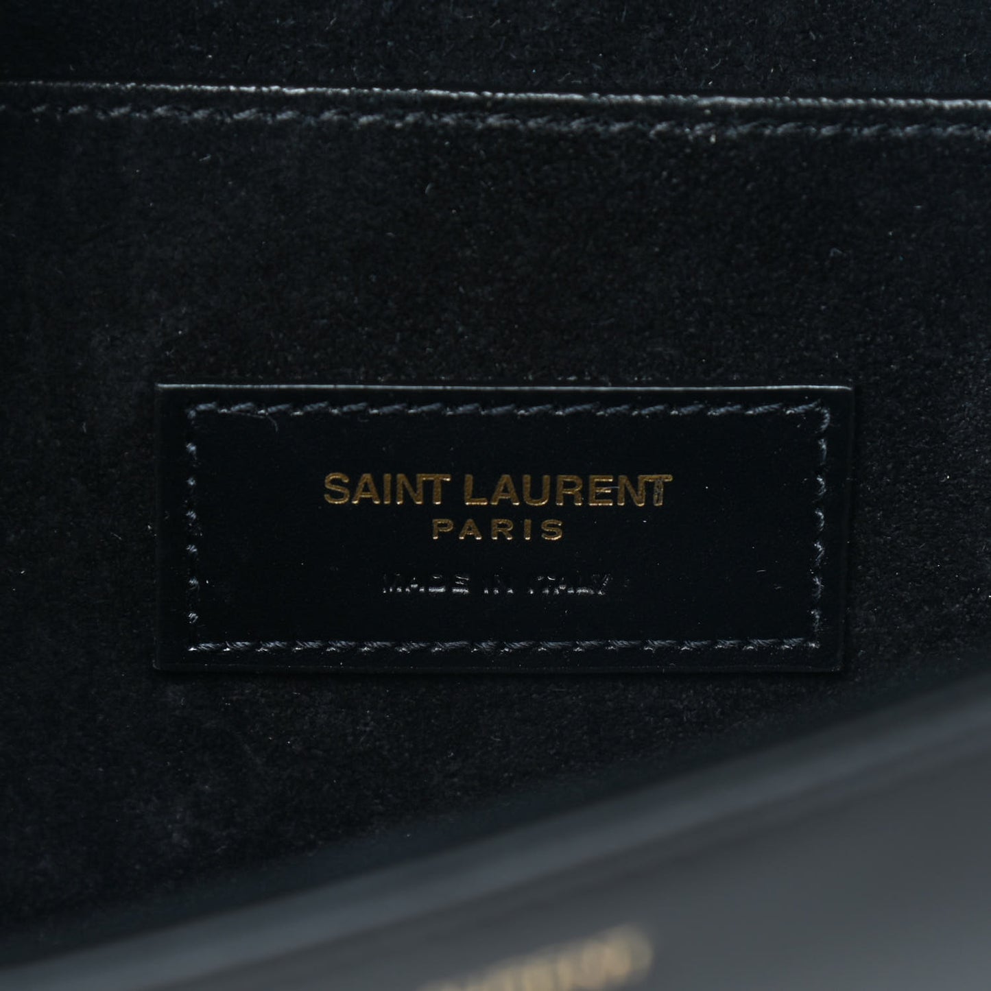 Smooth Calfskin Shoulder Bag Black