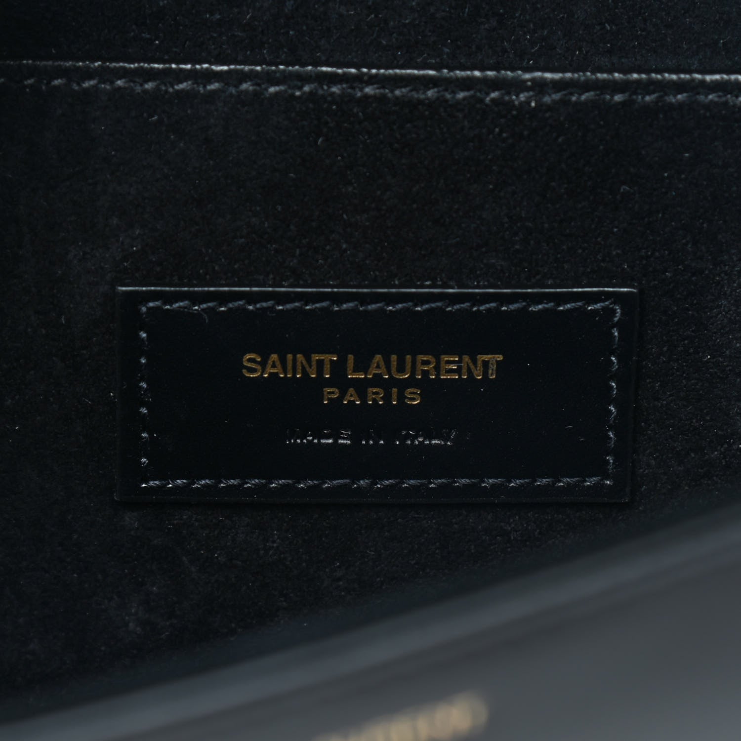 Saint Laurent Smooth Calfskin Shoulder Bag Black 6 of 9