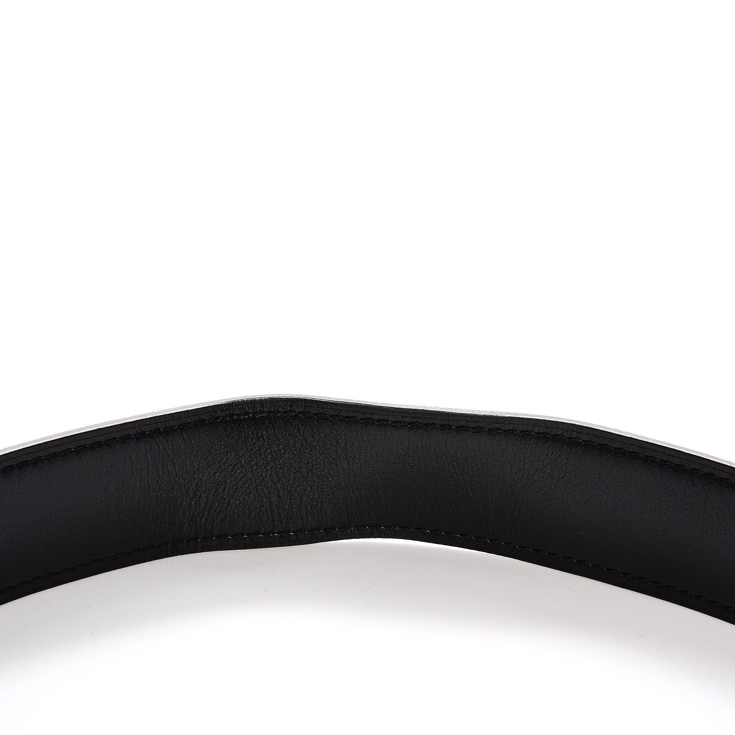 Hermes Togo Box 32mm H Belt 95 Gold Black 8 of 9