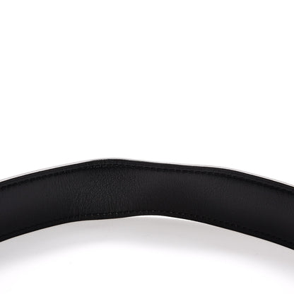Hermes Togo Box 32mm H Belt 95 Gold Black 8 of 9