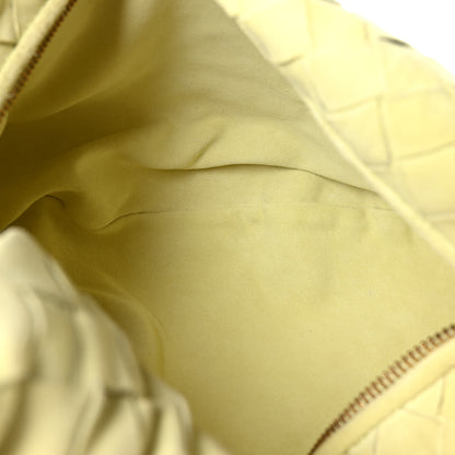 Bottega Veneta Suede Calfskin Intrecciato Teen Jodie Hobo Lemon Wash 5 of 9