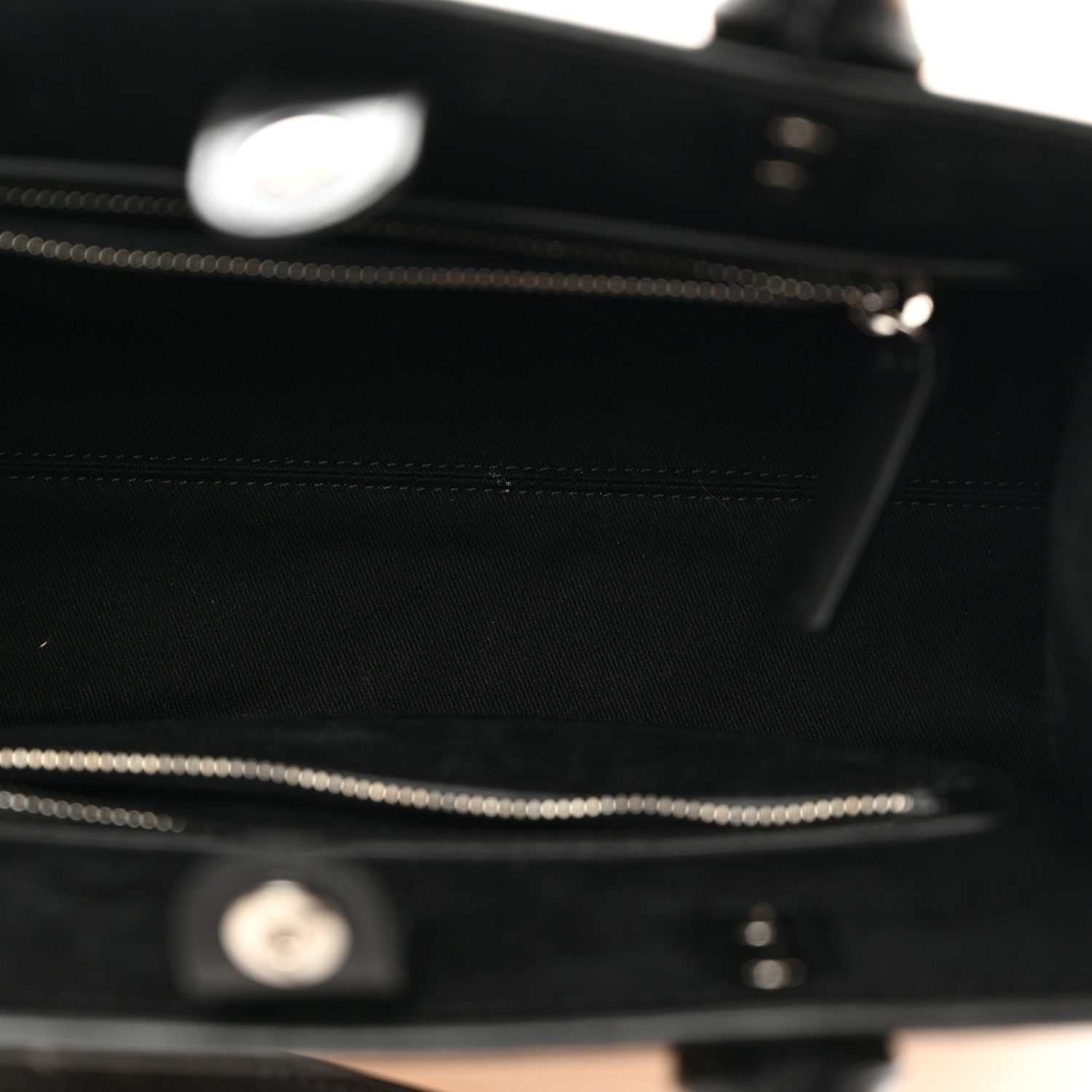 Versace Raffia Studded La Medusa Tote Beige 5 of 10