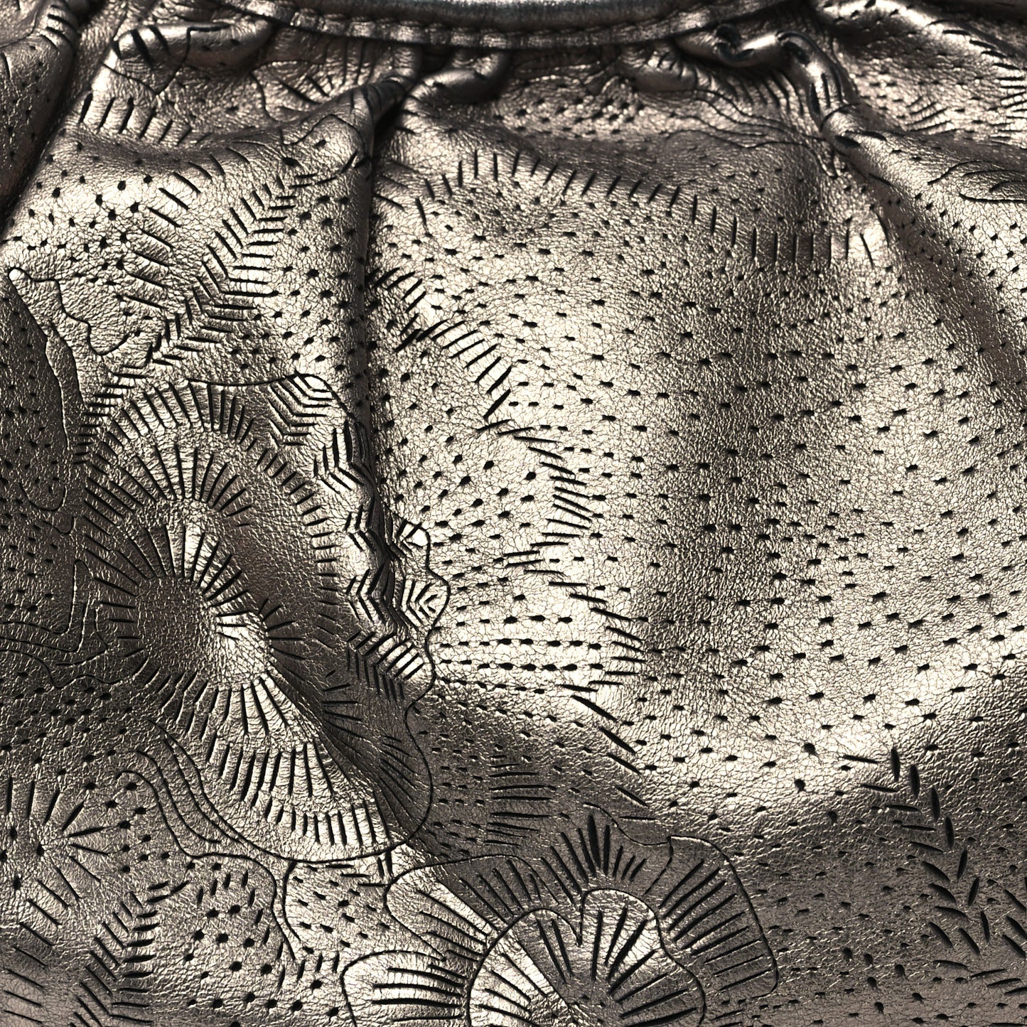 Lace Leather Avondale Hobo Metallic