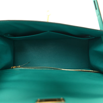 Hermes Epsom Kelly Sellier 28 Vert Verone 5 of 11
