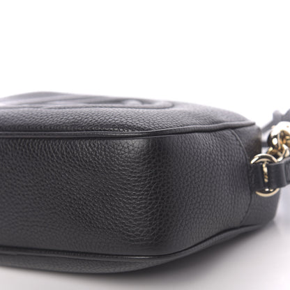 Gucci Pebbled Calfskin Small Soho Disco Bag Black 9 of 10