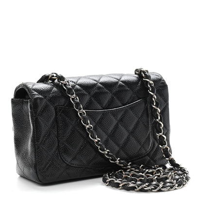 Chanel Caviar Quilted Mini Rectangular Flap Black 3 of 10
