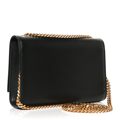 Saint Laurent Calfskin Small Classic Monogram Kate Tassel Satchel Black 3 of 13