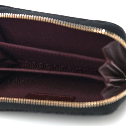 Chanel Caviar Quilted Zip Coin Purse Black 5 of 14